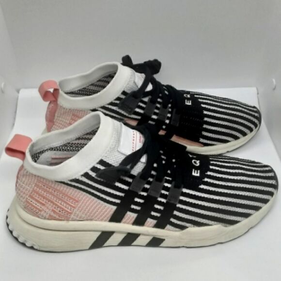 Adidas Originals EQT Support Mid Trace Black/Pink Men's Sneakers Size 12,5 - Picture 1 of 11